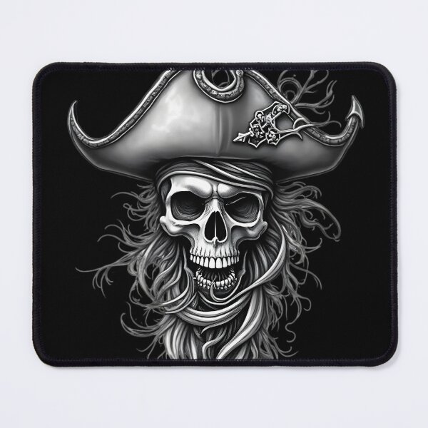 Item preview, Cursed Captain: Tribal Pirate Skull designed and sold by ShadowAndSlate.