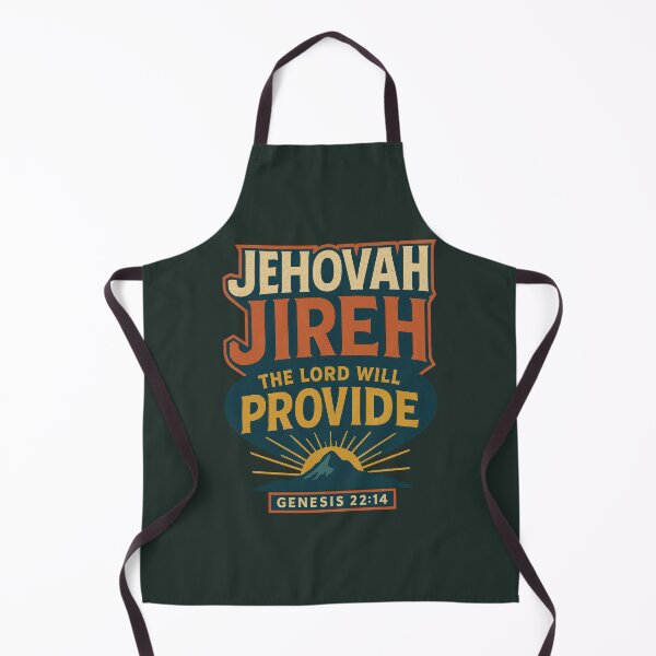 Item preview, Genesis 22:14 – Jehovah Jireh The Lord Will Provide - Red designed and sold by SimplySelim.
