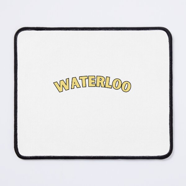 Item preview, yellow chunky Waterloo university arch - varsity retro  designed and sold by jessicaleah15.
