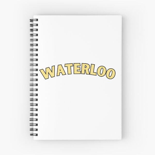 Artikelvorschau, gelber, klobiger Waterloo-Universitätsbogen - Varsity Retro entworfen und verkauft von jessicaleah15.