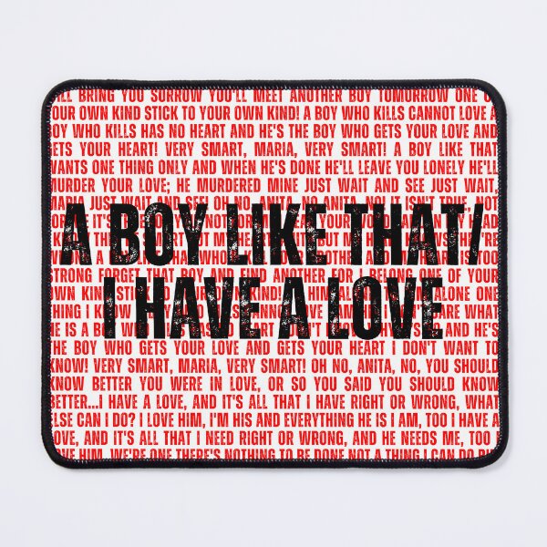 Item preview, West Side Story lyrics designed and sold by broadwaygirl142.