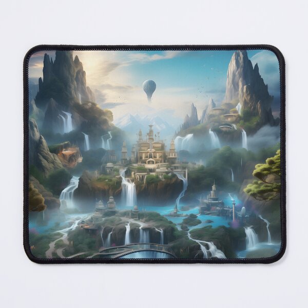 Item preview, Celestial Concordance: Floating Realms Unveiled designed and sold by DrawnThreads.
