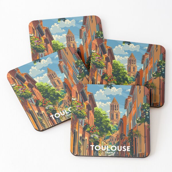 Item preview, Toulouse France - Travel art designed and sold by Marciolini.