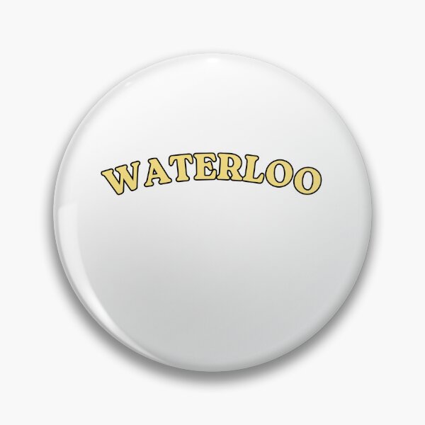 Artikelvorschau, gelber, klobiger Waterloo-Universitätsbogen - Varsity Retro entworfen und verkauft von jessicaleah15.