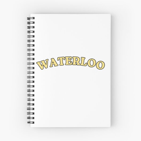 Artikelvorschau, gelber, klobiger Waterloo-Universitätsbogen - Varsity Retro entworfen und verkauft von jessicaleah15.