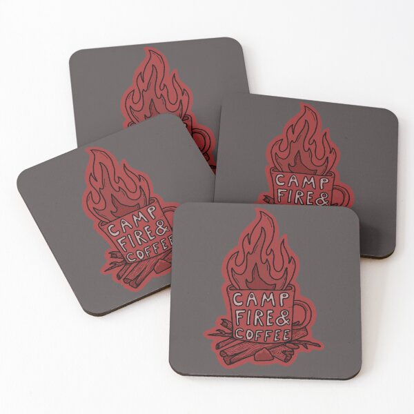 Item preview, Campfire and Coffee designed and sold by MOSSY-MOON.