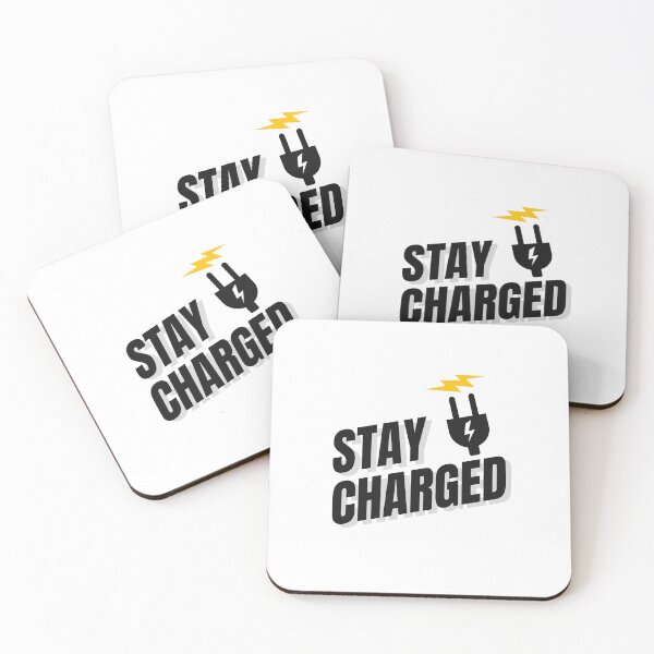 Item preview, Stay Charged Electrical Engineering Pun designed and sold by ThePungineer.