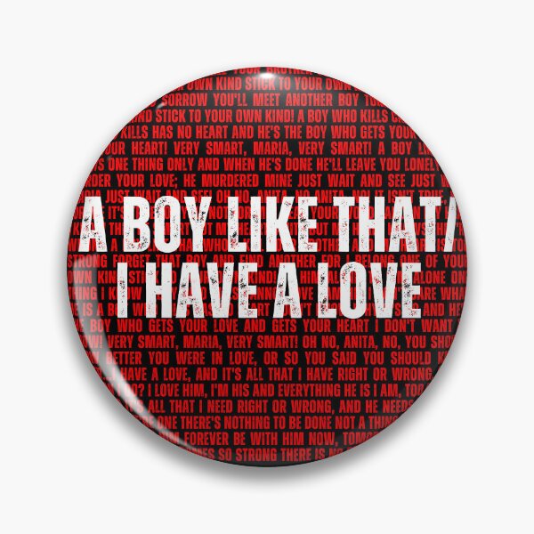 Item preview, West Side Story lyrics  designed and sold by broadwaygirl142.