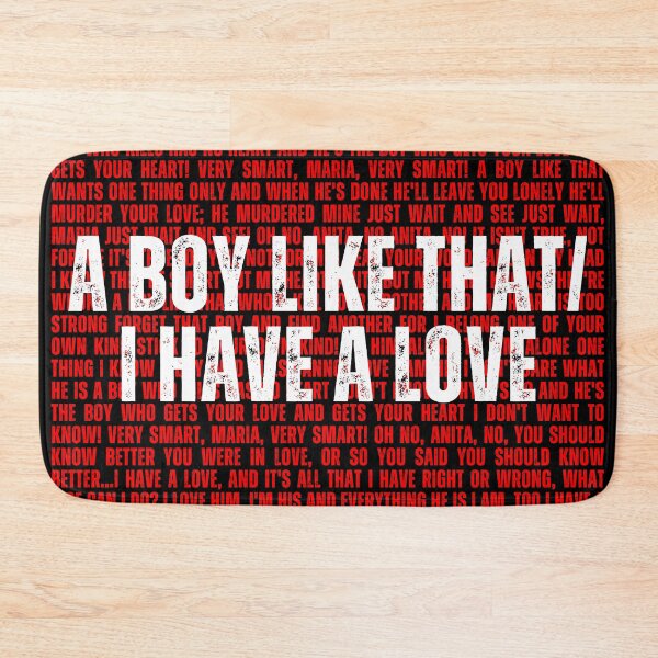 Item preview, West Side Story lyrics  designed and sold by broadwaygirl142.
