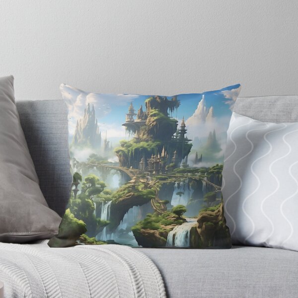 Item preview, Aetherial Haven: Harmony of Floating Isles designed and sold by DrawnThreads.