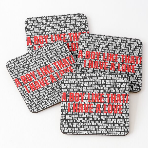 Item preview, West Side Story lyrics  designed and sold by broadwaygirl142.