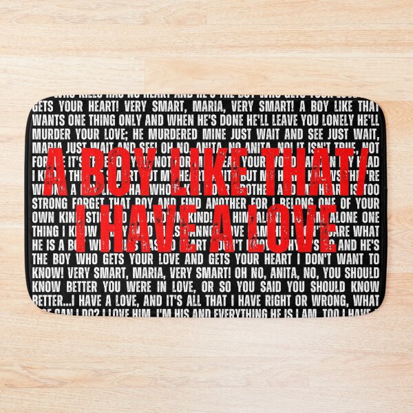 Item preview, West Side Story lyrics  designed and sold by broadwaygirl142.