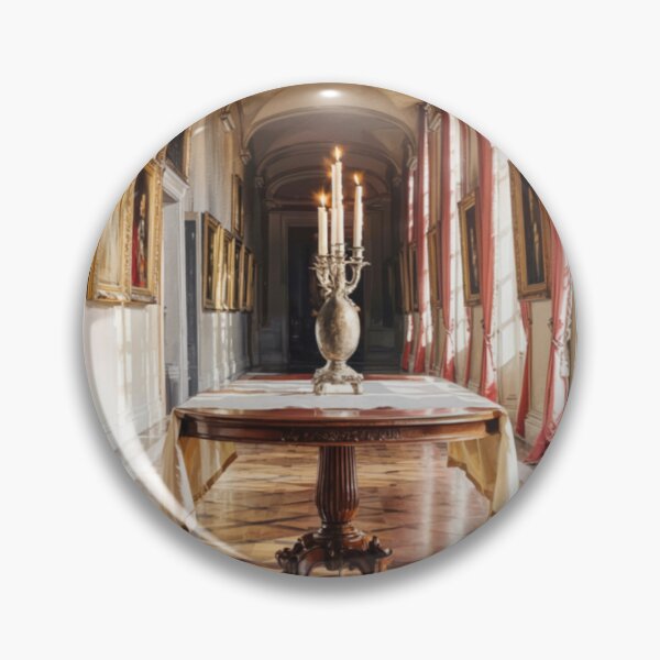 Item preview, French Château Hallway | Interior Painting  designed and sold by CARRAANN.