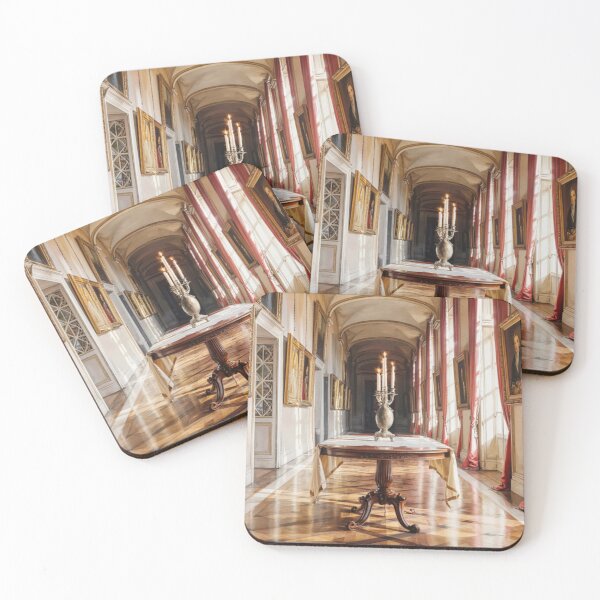 Item preview, French Château Hallway | Interior Painting  designed and sold by CARRAANN.