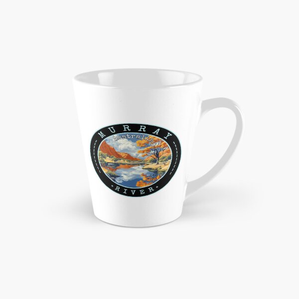 Item preview, Murray River in Australia, Australia Retro Travel Art Circle Badge designed and sold by MaateoDesign.