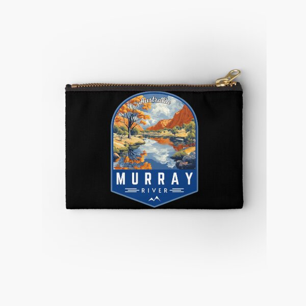 Item preview, Murray River in Australia Vintage Art Travel Landscape designed and sold by MaateoDesign.