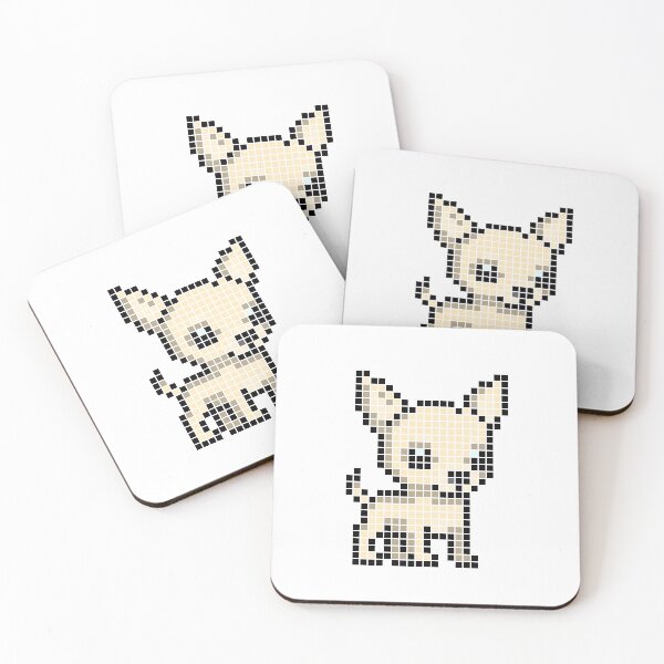 Item preview, Pixeled chihuahua (cream) designed and sold by Brain Fart Buffet.