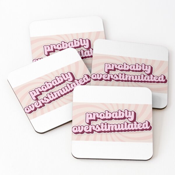 Item preview, Probably Overstimulated background designed and sold by DividY.