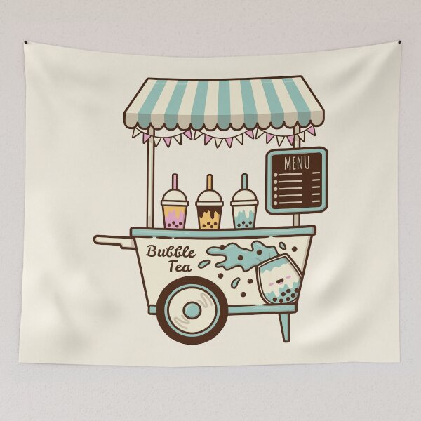 Item preview, bubble tea van designed and sold by Wordsmith-Wear.