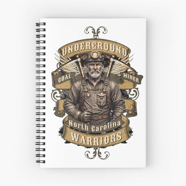 Item preview, North Carolina Coal Miner Underground Warriors by Hearts of Appalahia.Com designed and sold by Hearts Of Appalachia.