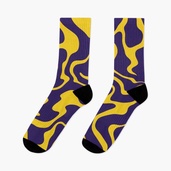 Item preview, Dark Blue and Yellow Wavy Pattern designed and sold by Owcomm.