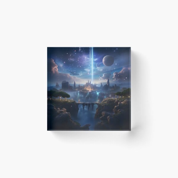 Artikelvorschau, Stellar Symphony: A Celestial Ballet Above entworfen und verkauft von DrawnThreads.