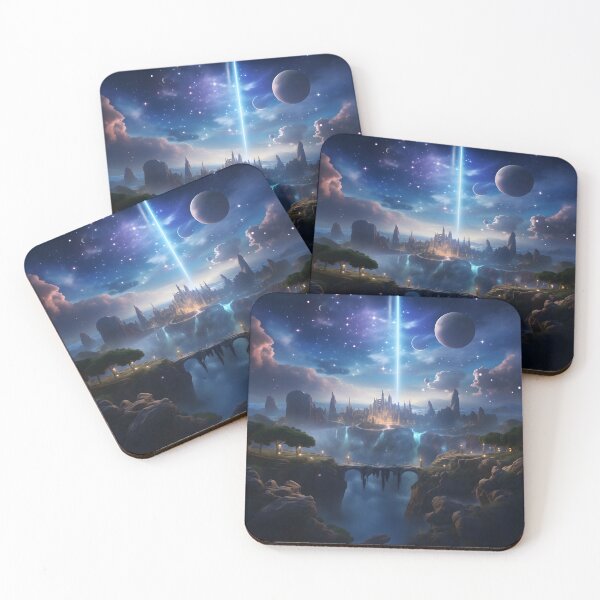 Item preview, Stellar Symphony: A Celestial Ballet Above designed and sold by DrawnThreads.