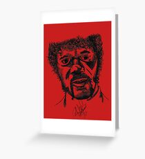 Jules Winnfield Greeting Card