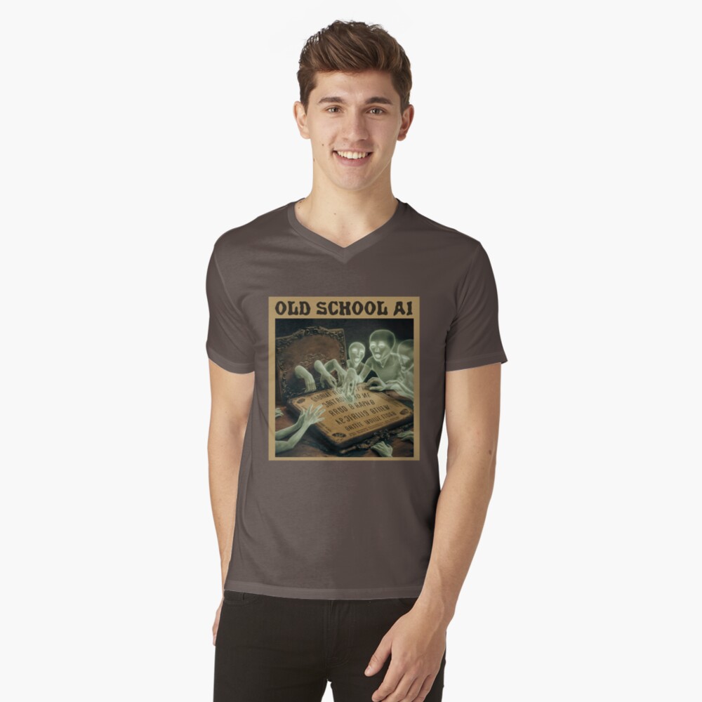 Item preview, V-Neck T-Shirt designed and sold by Dizgraceland.