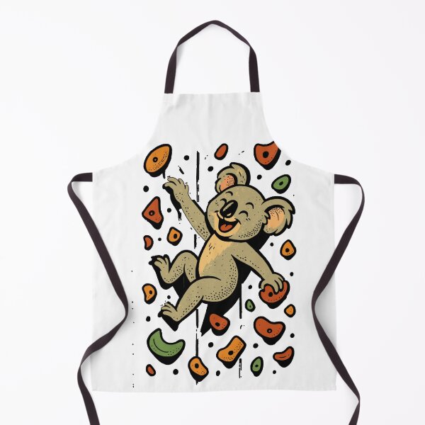 Item preview, Bouldering Koala Bear Climbing Retro Gift designed and sold by Pineapple-Tree.