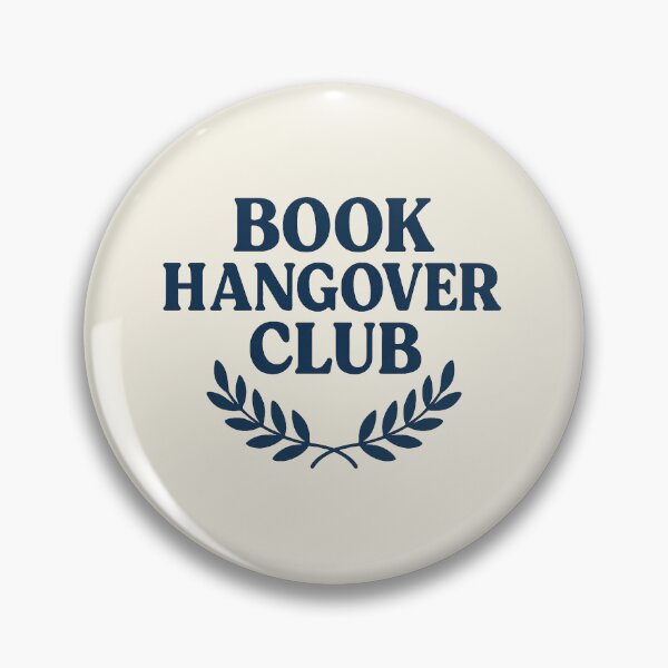 Item preview, Book Hangover Club Blue Preppy designed and sold by thegirlyshoppe.