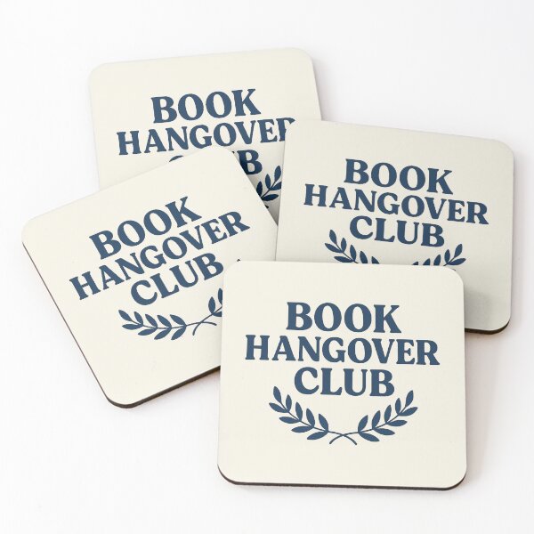 Item preview, Book Hangover Club Blue Preppy designed and sold by thegirlyshoppe.