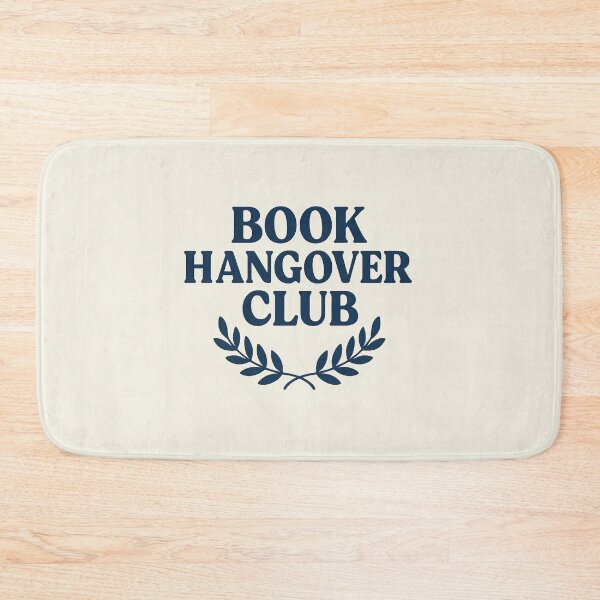 Item preview, Book Hangover Club Blue Preppy designed and sold by thegirlyshoppe.