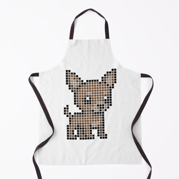 Item preview, Pixeled chihuahua (chocolate) designed and sold by Brain Fart Buffet.