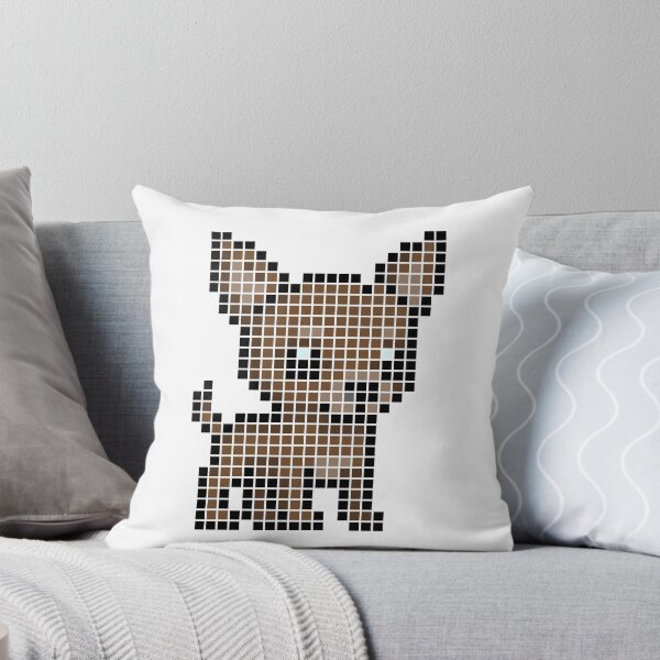 Item preview, Pixeled chihuahua (chocolate) designed and sold by Brain Fart Buffet.