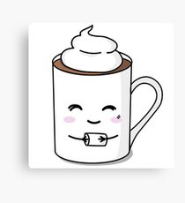 Cocoa coffee cup sweet Canvas Print