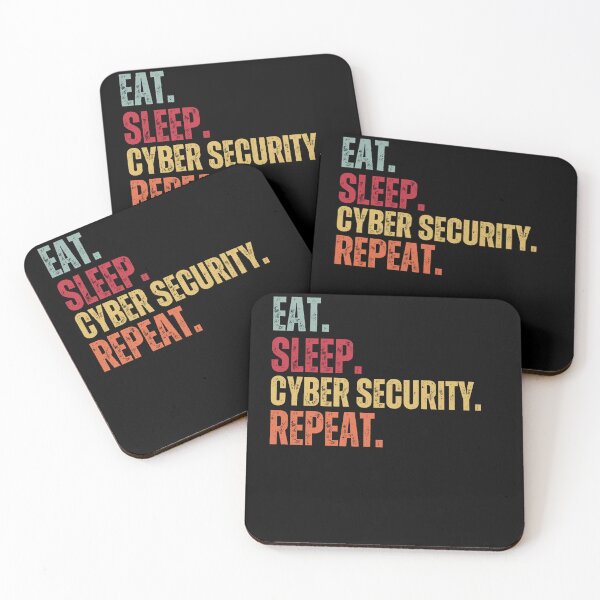 Item preview, Eat Sleep Cyber Security Repeat designed and sold by belladesign7.