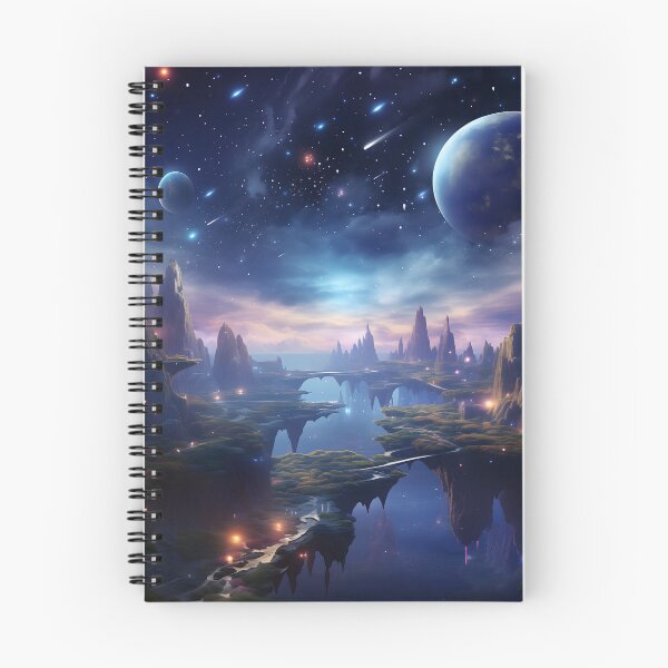 Item preview, Ethereal Skies: Journey to the Celestial Archipelago designed and sold by DrawnThreads.
