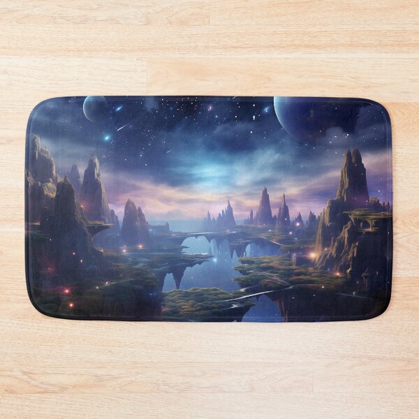 Item preview, Ethereal Skies: Journey to the Celestial Archipelago designed and sold by DrawnThreads.