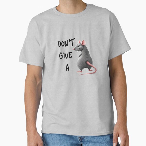 Item preview, Don't Give A Rat's Ass Funny Attitude Humor  designed and sold by Pomega-Q.