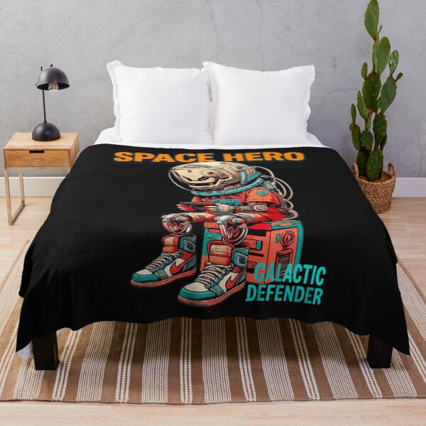 Item preview, Space Hero: Galactic Defender at Rest designed and sold by Thaivi Design.