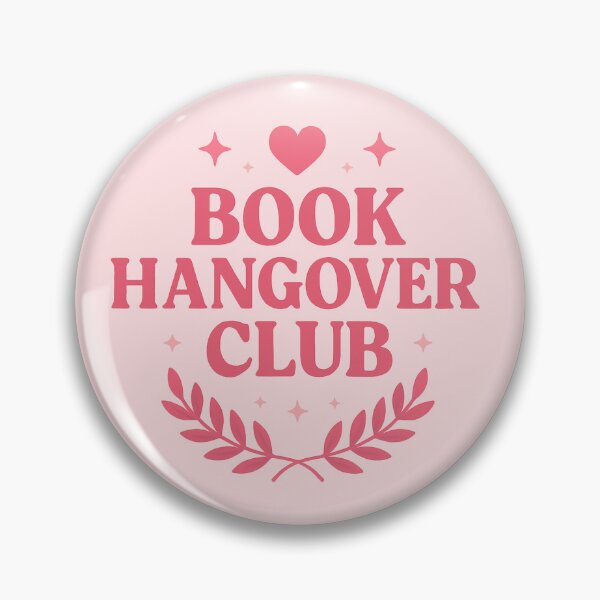 Item preview, Book Hangover Club Pink designed and sold by thegirlyshoppe.