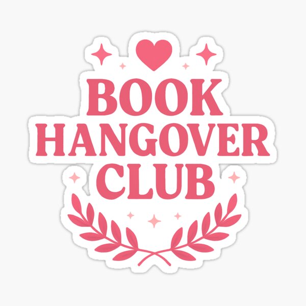 Item preview, Book Hangover Club Pink designed and sold by thegirlyshoppe.