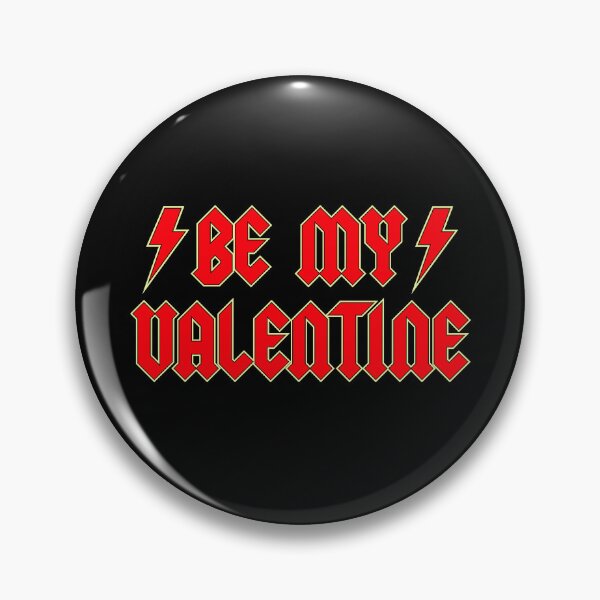 Item preview, Be My Valentine – AC/DC Inspired Design designed and sold by Rodney's Marketplace.