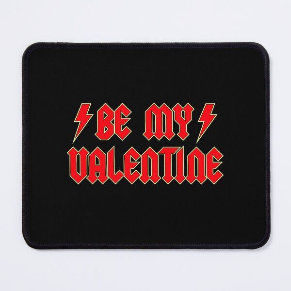 Item preview, Be My Valentine – AC/DC Inspired Design designed and sold by Rodney's Marketplace.