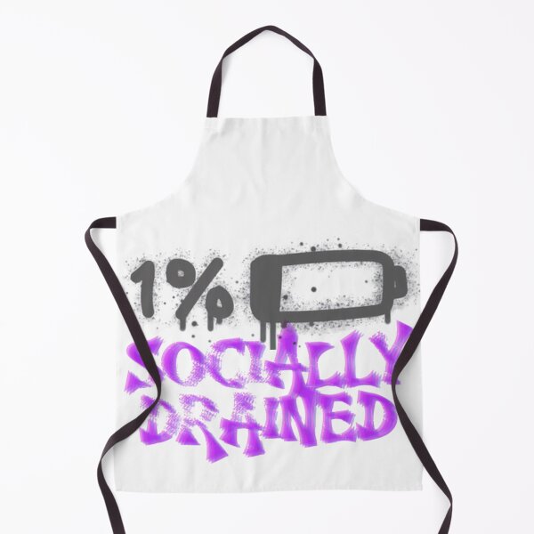 Item preview, Socially Drained – 1% Battery designed and sold by VVisionary11.