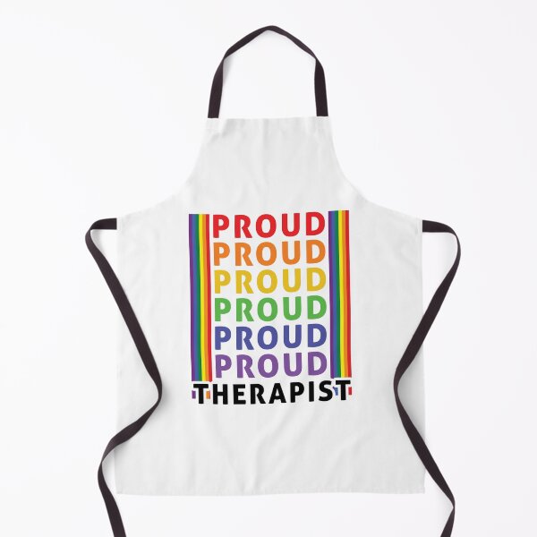 Item preview, Copy of Proud LGBTQ Therapist Rainbow Pride Design designed and sold by Dmetalx Art Apparel.
