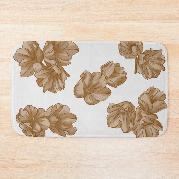 Item preview, Coffee Pastel Flowers designed and sold by MOSSY-MOON.
