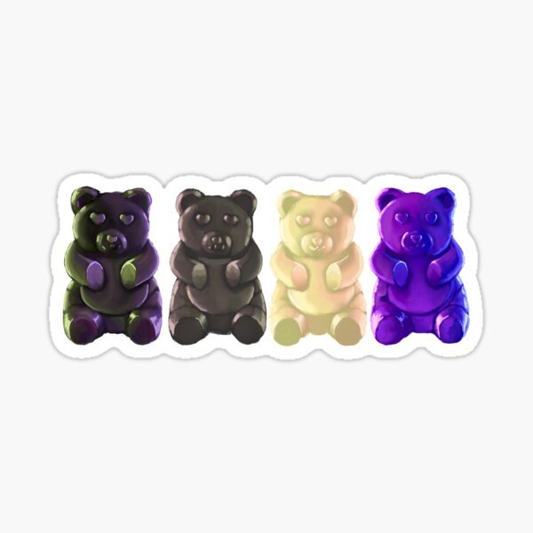 Item preview, Gummy Bear: Dark and Stormy Night designed and sold by marlodramatic.