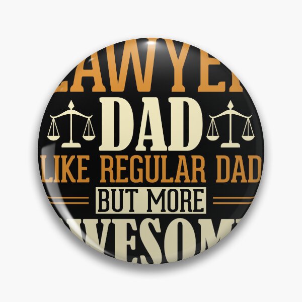 Item preview, Awesome Lawyer Dad Vibes Father Day designed and sold by Merchrise.